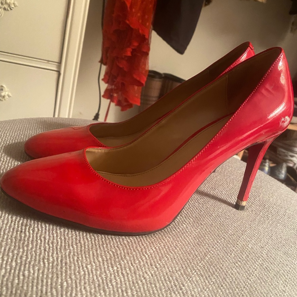 Red high heels